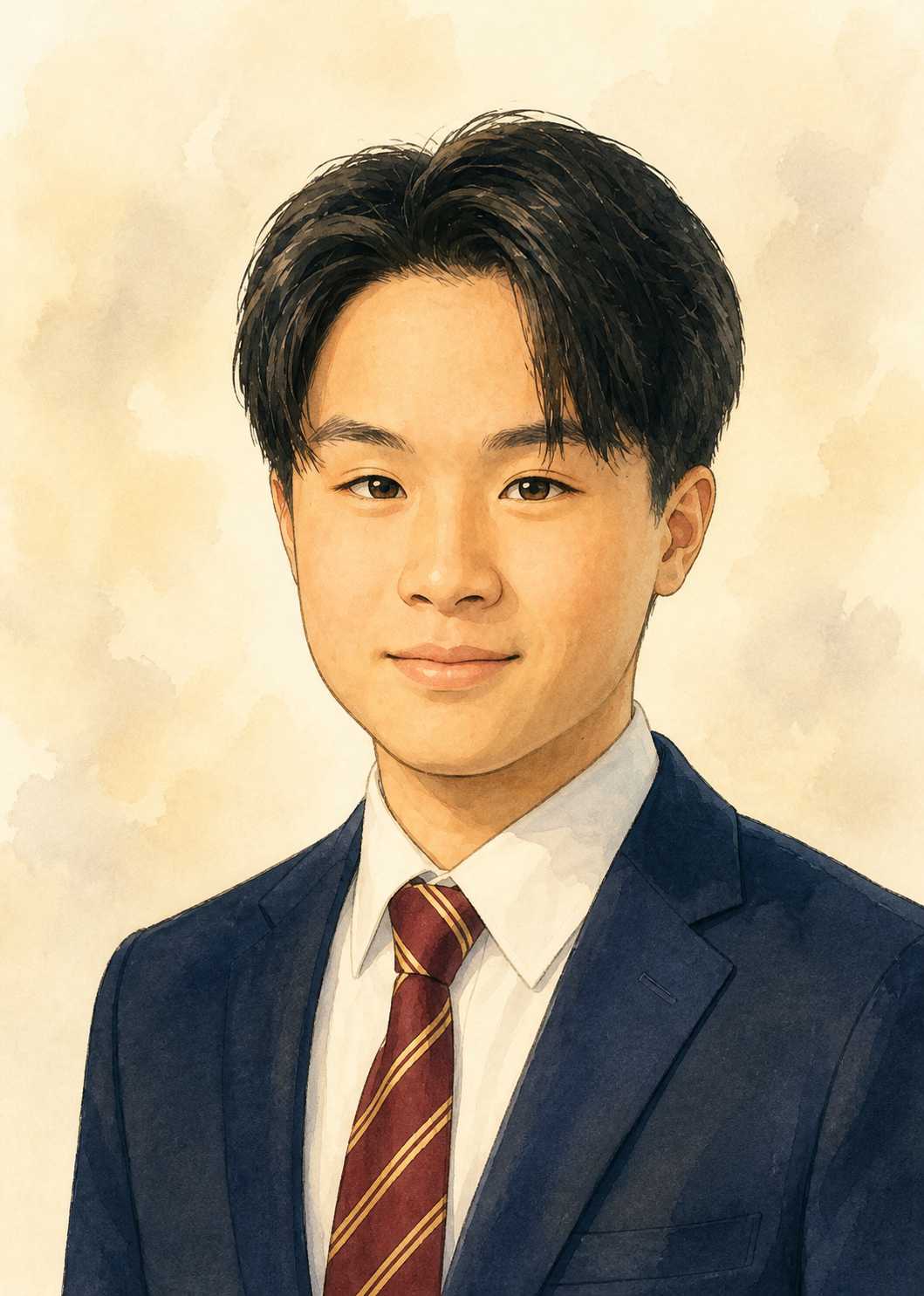 Rox 的水彩動漫風格形象照